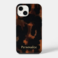 Tortoise Shell Pattern | Brown Black Elegant Chic