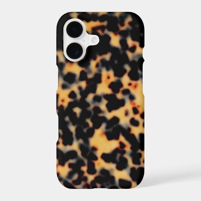 Tortoise Shell Print/Pattern iPhone Case, Tokyo (Back)