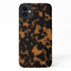 Tortoise Shell Print, Sable Dark Amber Brown