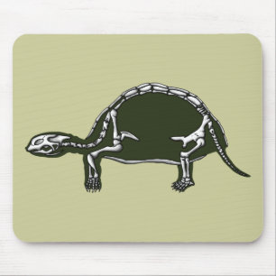tortoise skeleton mouse mat