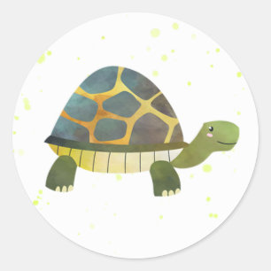 Tortoise Stickers - Turtle Party Decorations