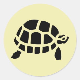Tortoise Turtle Classic Round Sticker