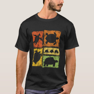 Tortoise Turtle Retro Style Graphic for Men Women T-Shirt