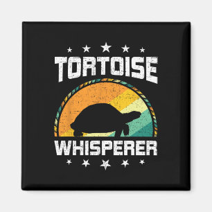 Tortoise Whisperer Fly Fishing Aquarium Fish Tank  Magnet