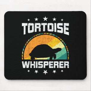 Tortoise Whisperer Fly Fishing Aquarium Fish Tank Mouse Mat