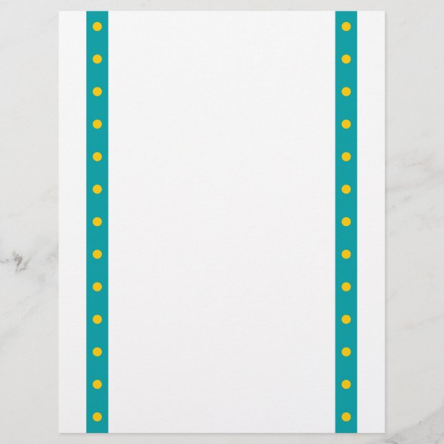 Tortoise with Yellow Dots Frame Border (Front)