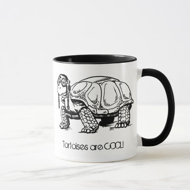 Tortoises are COOL! Mug (Right)