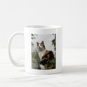 Tortoiseshell and White Cat Coffee Mug