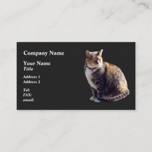 Tortoiseshell Cat Business Card