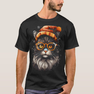 Tortoiseshell Cat Christmas Pyjamas Family Xmas Ou T-Shirt