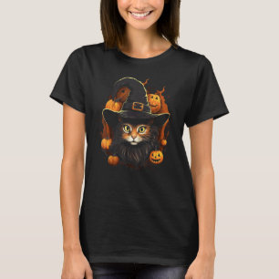 Tortoiseshell Cat Halloween Graphic Tees for Men W