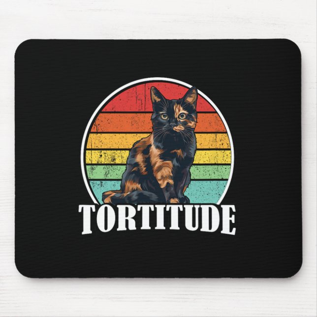 Tortoiseshell Cat  Mouse Mat (Front)