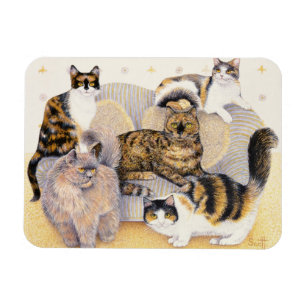 Tortoiseshell ladies magnet