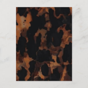 Tortoiseshell Seamless Pattern, Chic TortoiseShell Postcard