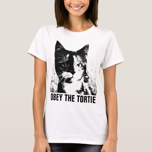 TORTOISESHELL TORTIE CAT T-Shirts (Front)
