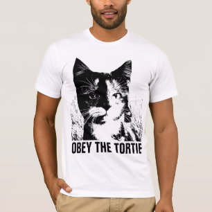 TORTOISESHELL TORTIE CAT t-shirts