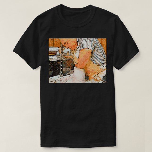 Tortora Ceramist craftsman 4 T-Shirt (Design Front)