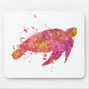 Tortue de Mer Ocean Mer Vie Marine Nature Monde Te Mouse Mat