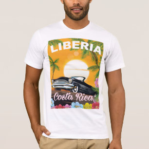 Tortuguero, Costa Rica vintage travel poster T-Shirt