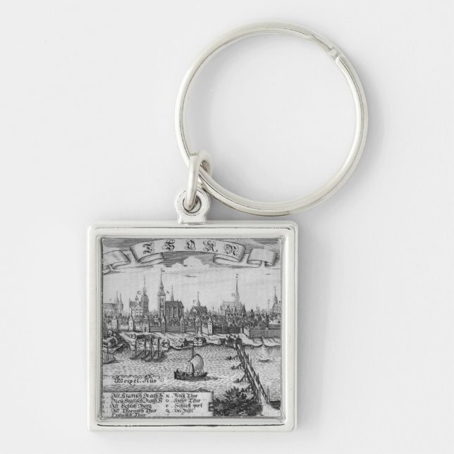 Torun, Poland Key Ring (Front)