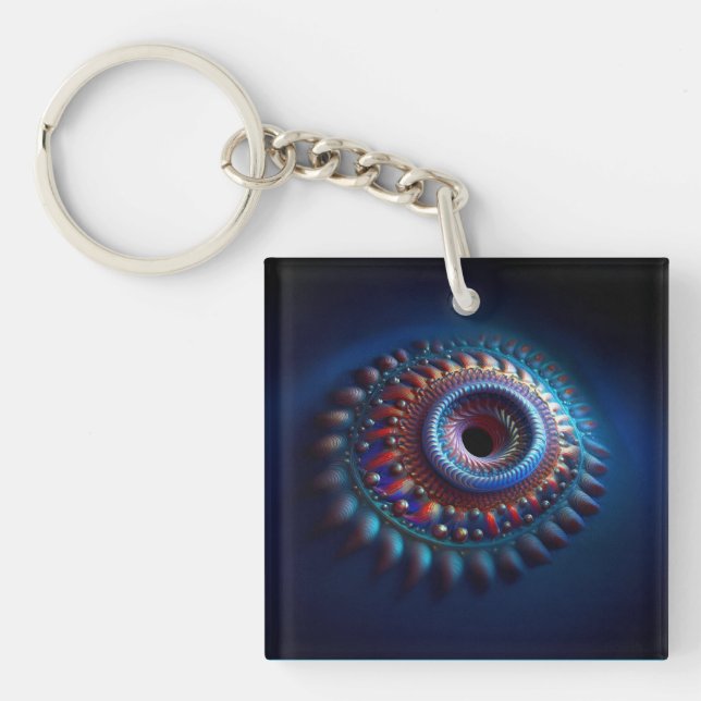 Torus Wormhole Key Ring (Front)