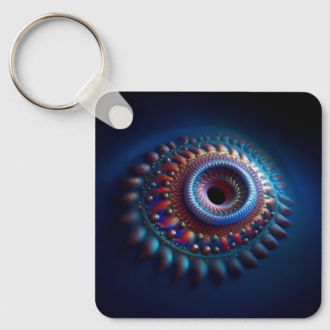 Torus Wormhole Key Ring (Front)