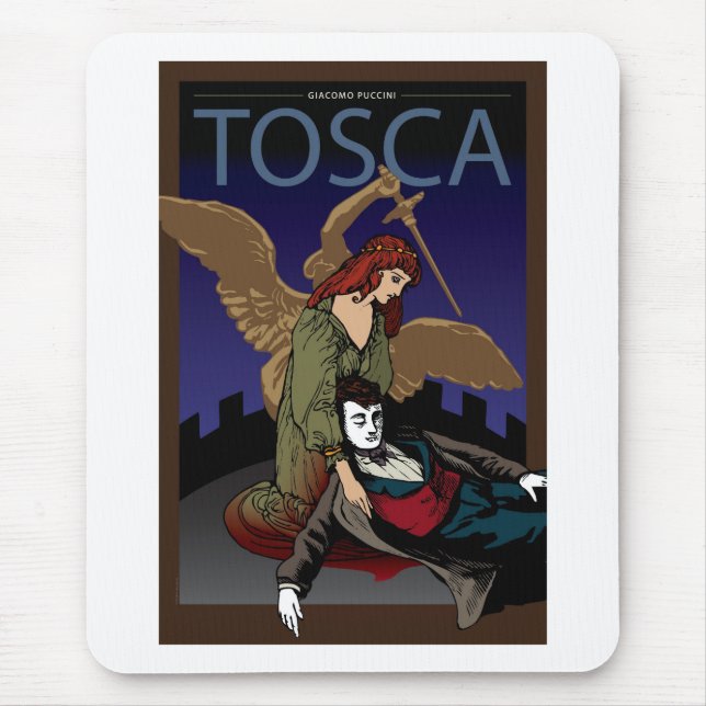 Tosca, Opera Mouse Mat (Front)