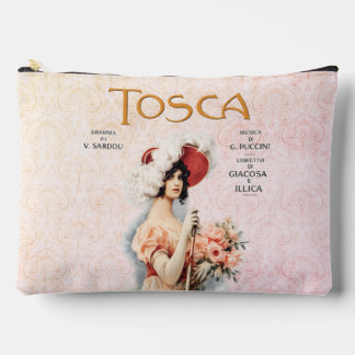 Tosca Opera Vintage - Puccini Opera Poster Design Accessory Pouch
