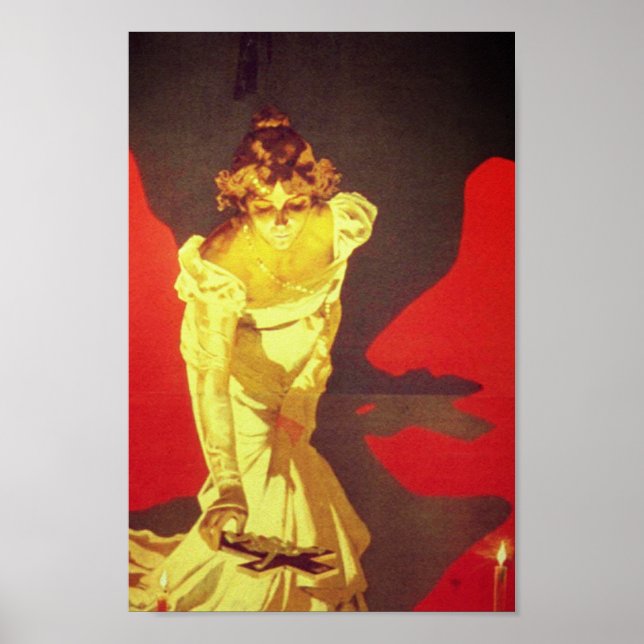 Tosca original poster - detail (Giacomo Puccini) (Front)