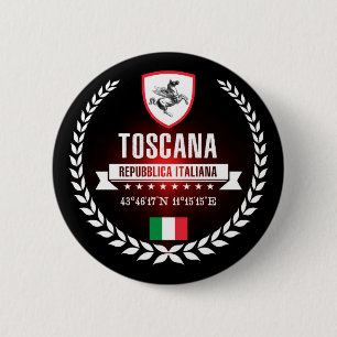 Toscana 6 Cm Round Badge