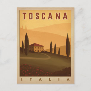 Toscana, Italia Postcard
