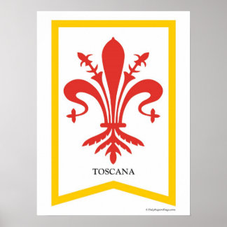 Toscana Tuscany Italy Poster