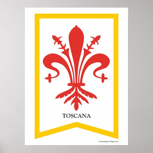 Toscana Tuscany Italy Poster (Front)