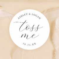 Toss Me Petal Toss Confetti Favour