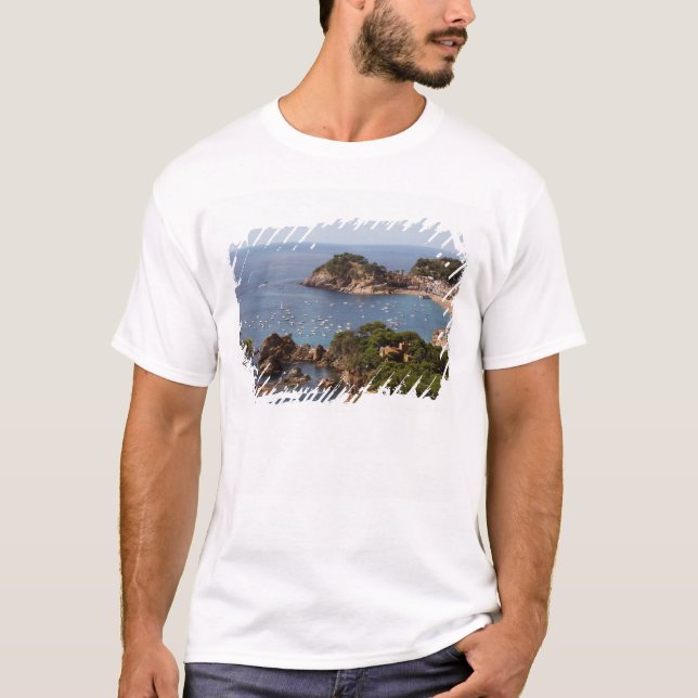 TOSSA DE MAR. Town located in the Costa Brava. T-Shirt (Front)