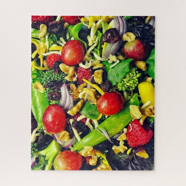 Tossed Salad & Fruit Lunch - 16x20 - 520 pcs. Jigsaw Puzzle (Vertical)