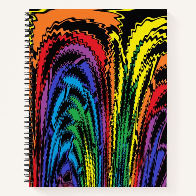 Tossing the Rainbow Notebook (Front)