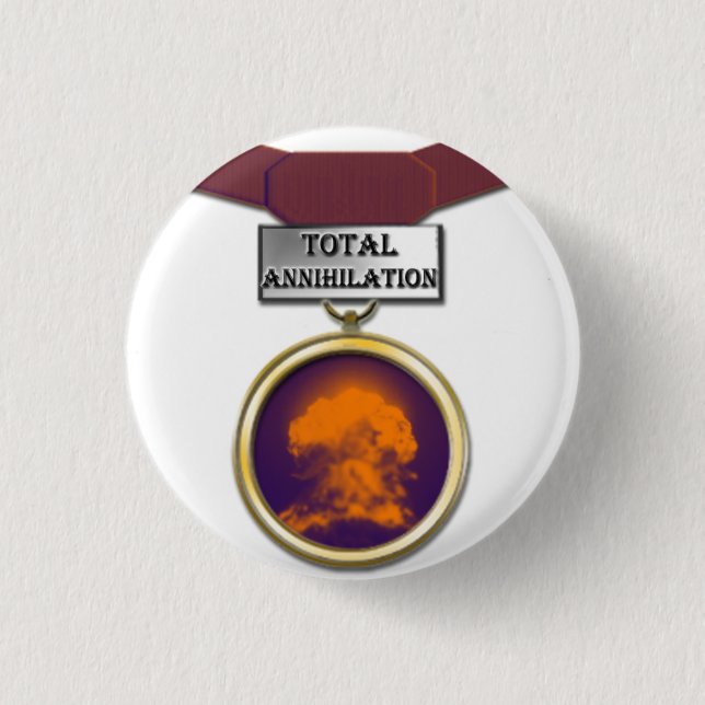 Total Annihilation medal button (Front)