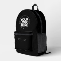 Total black | Personalised Corporate Logo and Text