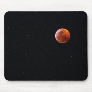 Total Blood Moon Eclipse   Big Island Hawaii Mouse Mat