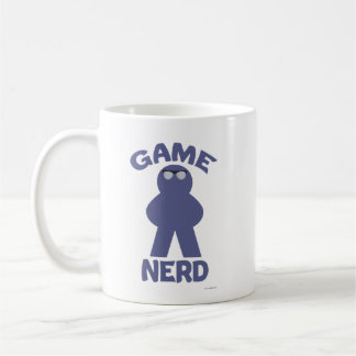 Total Board Game Nerd Meeple Tabletop Saying Coffee Mug