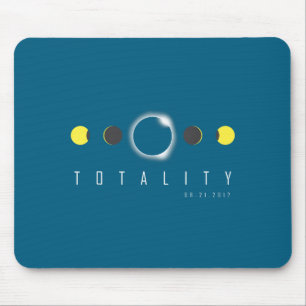 Total Eclipse 2017 Solar Eclipse Mouse Mat