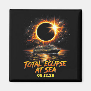 Total Eclipse At Sea 08 12 26 Solar Totality Magnet