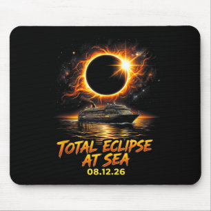 Total Eclipse At Sea 08 12 26 Solar Totality Mouse Mat