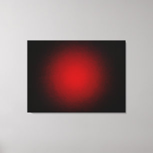 Total eclipse canvas print