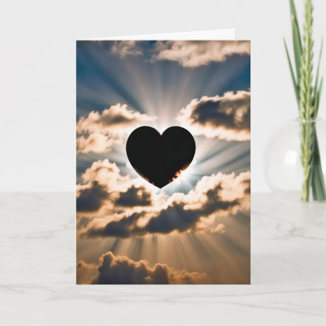 Total Eclipse of the Heart Anniversary Card (Front)