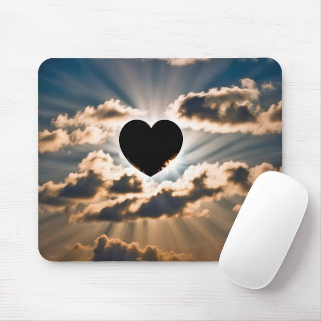 Total Eclipse of the Heart Mouse Mat (With Mouse)