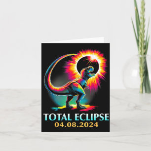 Total Eclipse Total Solar Eclipse Design Card