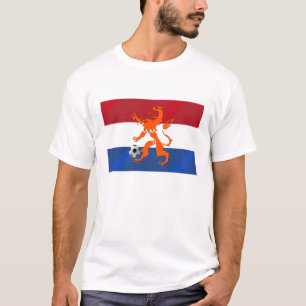 Total football soccer Oranje Dutch lion T-Shirt