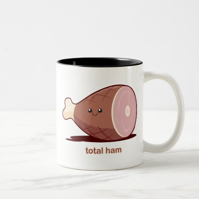 Total Ham Two-Tone Coffee Mug (Right)